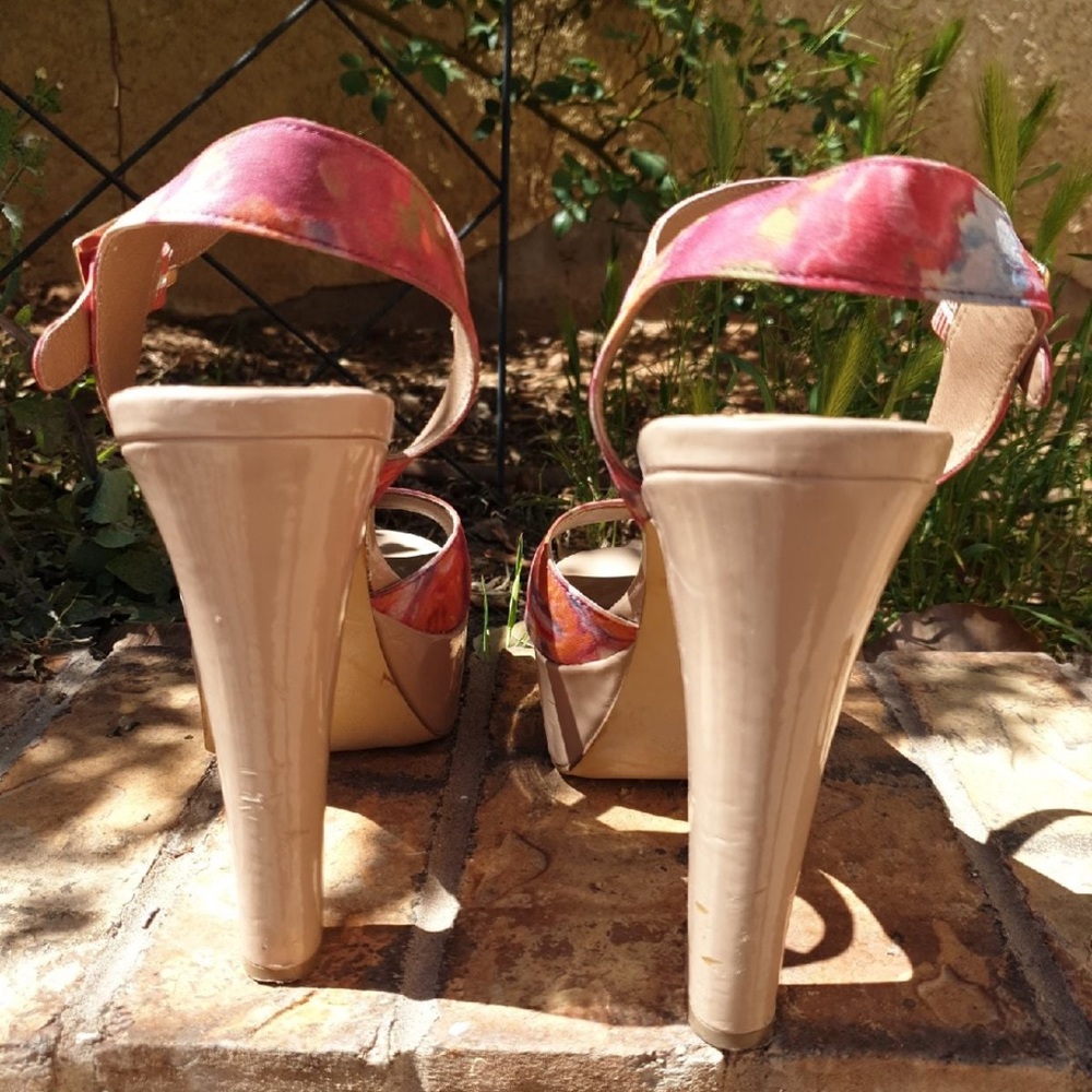 Steve Madden Size 10 Multi Color Heel - image 6